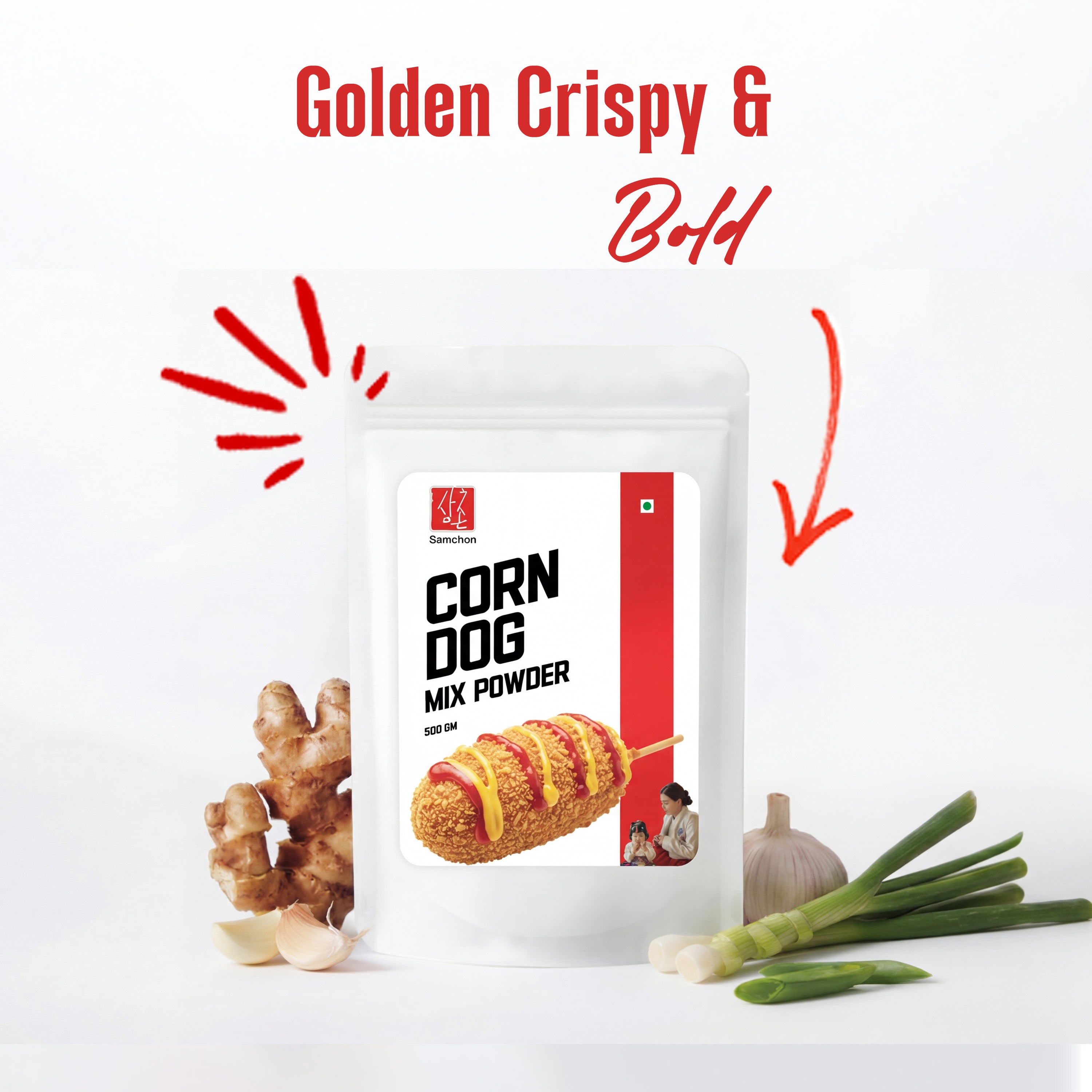 Samchon Corndog Mix powder
